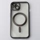 Силіконовий чохол MagSafe SHINING MATTE для телефону iPhone 14 black